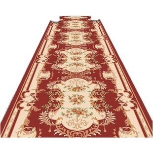欧式地毯客厅门厅玄关垫满铺过道楼梯防滑垫卧室床边毯宾馆走廊毯