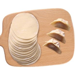 饺子皮新鲜袁手记工超薄无碱家商用港龙面皮蒸煎水饺皮干蒸烧麦皮