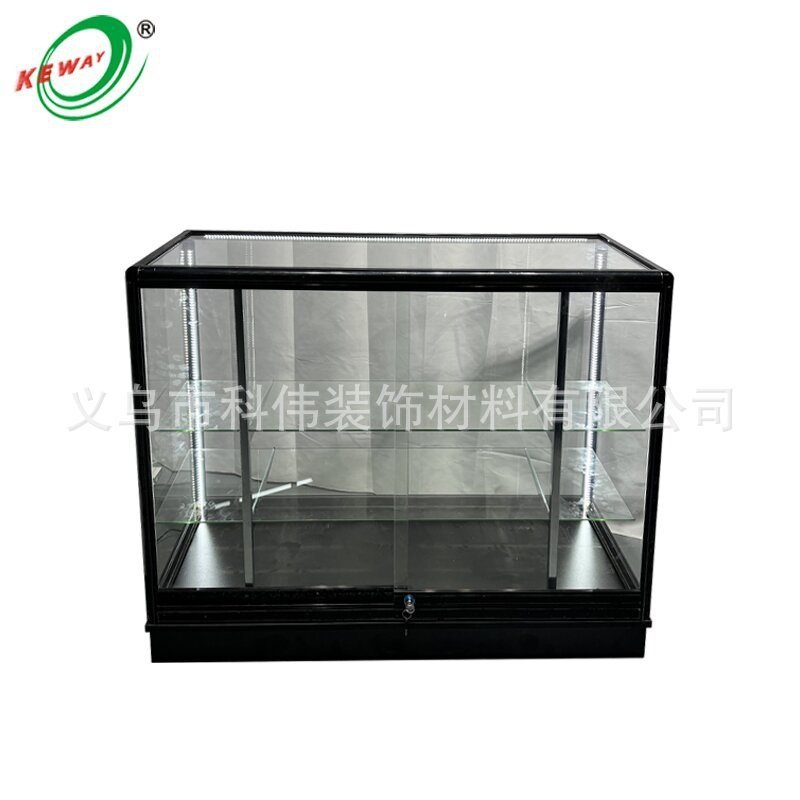 6ft 4ft glass display showcase 铝合金展示柜烟店玻璃陈列柜