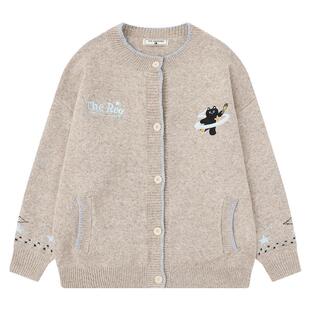 FromMars In your eyes,college style Fairisland loose sweater