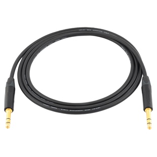 日本莫伽米2549大三芯6.35mm立体声调音台对录连接监听音箱平衡线