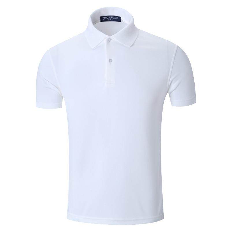 速干翻领定制工作服运动POLO衫印logo短袖男女同款订货印字包邮