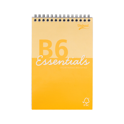 英国普卡横线竖翻线圈易撕笔记本