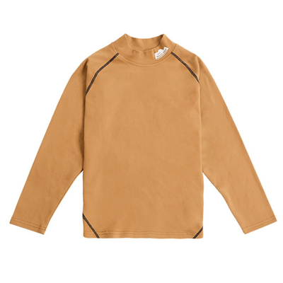 儿童德绒保暖打底衫2025冬季新款