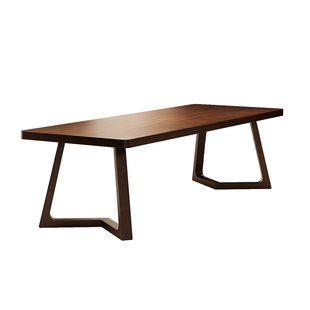 新中式南美胡桃木茶台实木茶桌2025新款高端家用办公室禅意泡茶桌