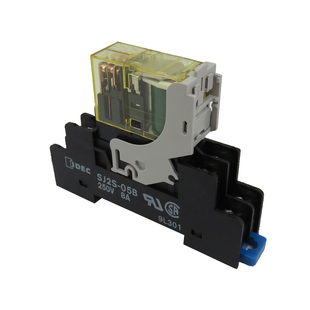 原装正品 IDEC和泉 薄型继电器 RJ2S-CL-D24 DC24V 8脚 8A 2开2闭