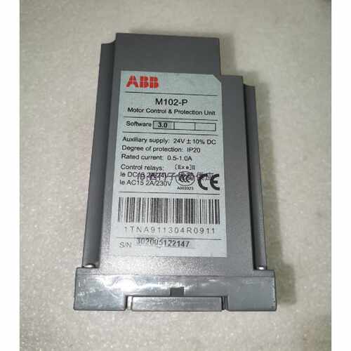 议价ABB M102-P原装30.0-63.0A/12.5-30.0A/0.5-1.0A进口GB14048.