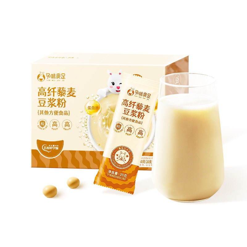孕味食足纯豆浆黄豆粉