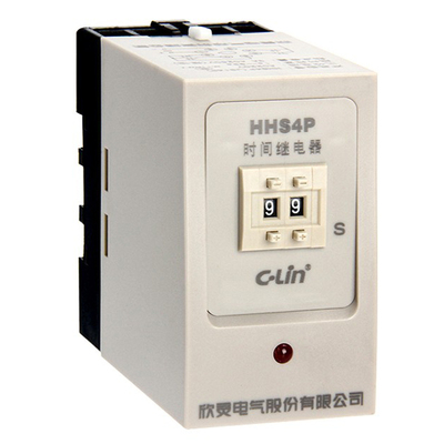 欣灵牌HHS4P拨码延时时间继电器