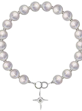 小众镭射3m反光夜光珠女夜店拼接