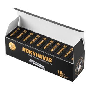 罗金霍斯双面刀片刮胡刀片老式剃须刀片手动刮胡子刀片刮脸毛刀片