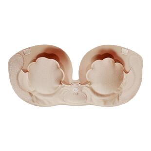 波波小姐充气胸贴隐形无肩带内衣聚拢上拖新娘婚纱小胸显大女防滑