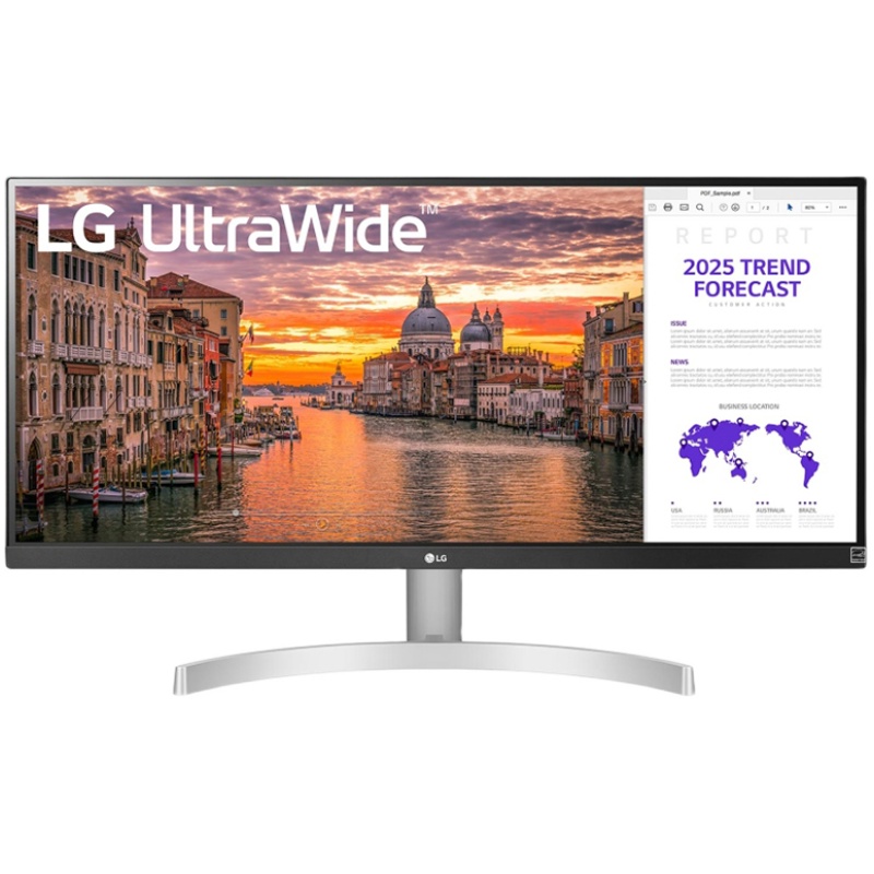 LG 29WQ600 29英寸准2K100Hz带鱼屏显示器21:9超宽IPS屏幕typec