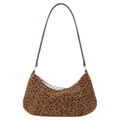 【秋冬新款】Oinny高级独特轻奢斜挎豹纹包包腋下饺子女包3102