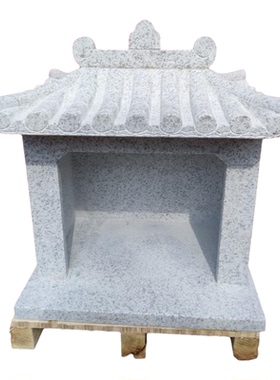 曲阳石雕花岗岩佛龛土地庙小庙