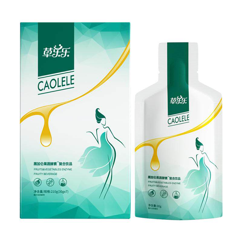 草乐乐随便吃酵素饮植物果蔬孝素黑加仑非粉白芸豆益生元果冻正品
