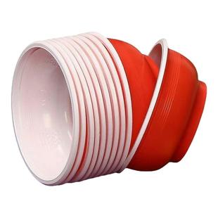 一次性碗筷红色塑料碗加厚圆形结婚喜庆餐具家用无盖环保喜字碗