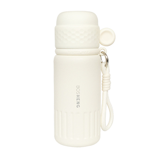 简约316保温杯女生2025新款高颜值便携带盖水杯女士吸管双饮杯子