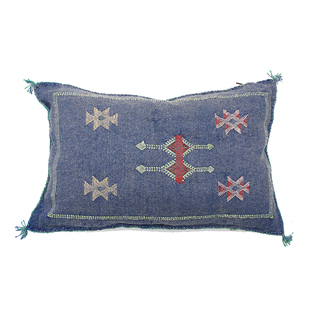 Roomology摩洛哥进口手工龙舌兰丝抱枕床上抱枕套靠垫套腰枕