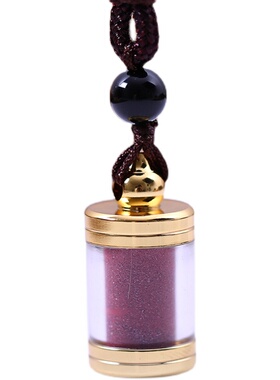 可以打开装东西的小瓶子吊坠