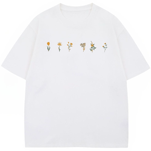 From Mars Pattern selection short-sleeved T-shirt