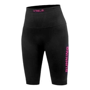 专业运动压缩裤女短裤跑步裤男马拉松五分裤高弹紧身舒适腰包越野