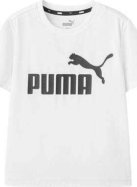 【热销】PUMA彪马儿童T恤男女童优可丝凉感短袖吸湿排汗T恤