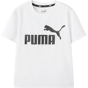【热销】PUMA彪马儿童T恤男女童优可丝凉感短袖吸湿排汗T恤
