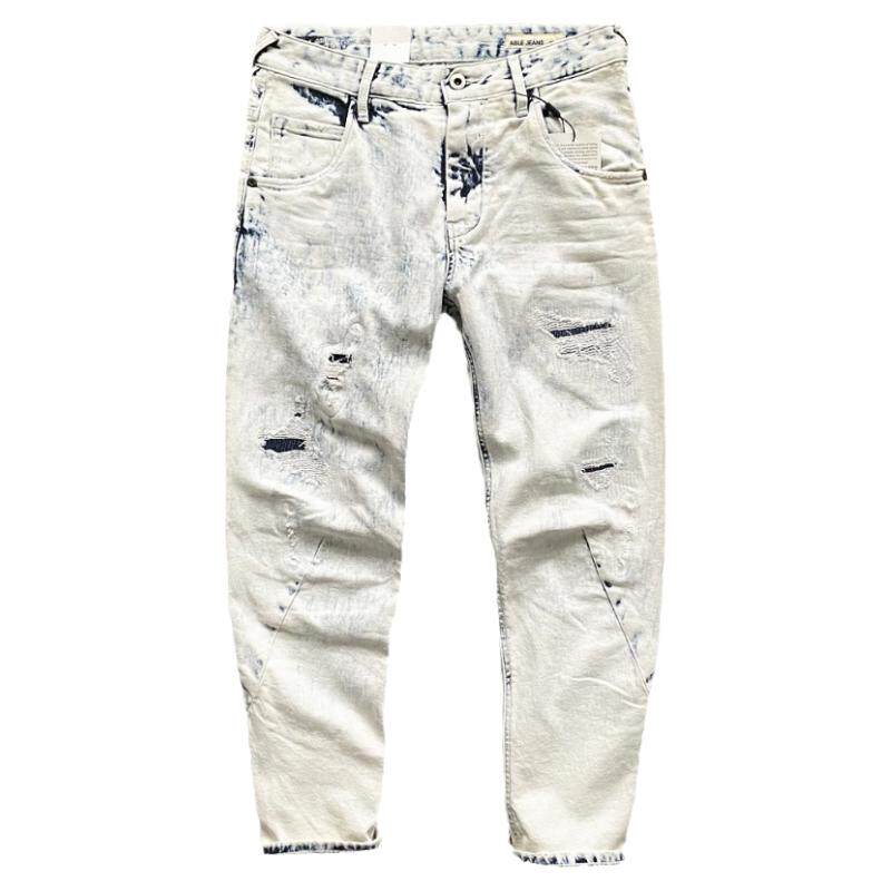 able,jeans正品女士bf八分裤子