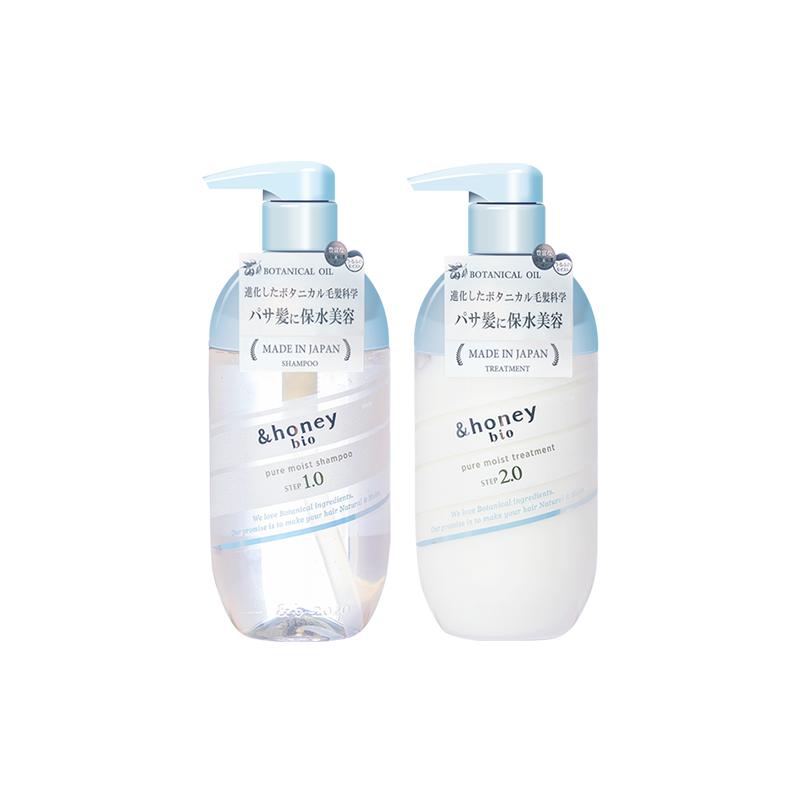 日本honey安蒂花子洗发水舒盈韧发植萃洗发露护发素官方旗舰店