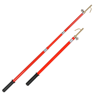 高压放电棒10KV直放阻放两用伸缩放电棒35KV放电接地棒直流放电棒