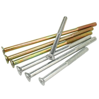 铁镀锌十字螺丝km沉头电子