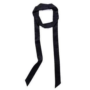 2米长条小丝巾红色装饰细窄裤带连衣裙腰带丝带百搭飘带布条领巾