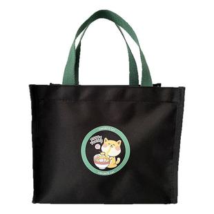 饭盒包学生带饭包上班族杂物手提袋高颜值通勤小拎包大容量便当袋