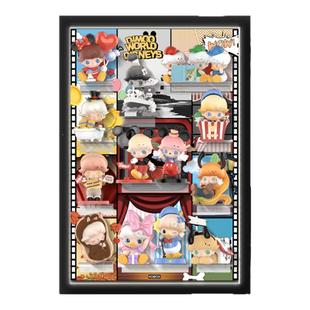 KGBOX用于泡泡玛特dimoo迪士尼联名系列手办盲盒亚克力相框展示盒