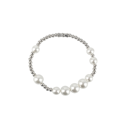 ins网红同款钛钢不掉色珍珠手链