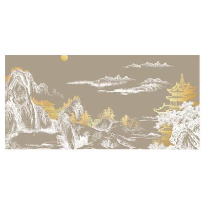 工厂直销背景墙装饰刺绣硬包轻奢