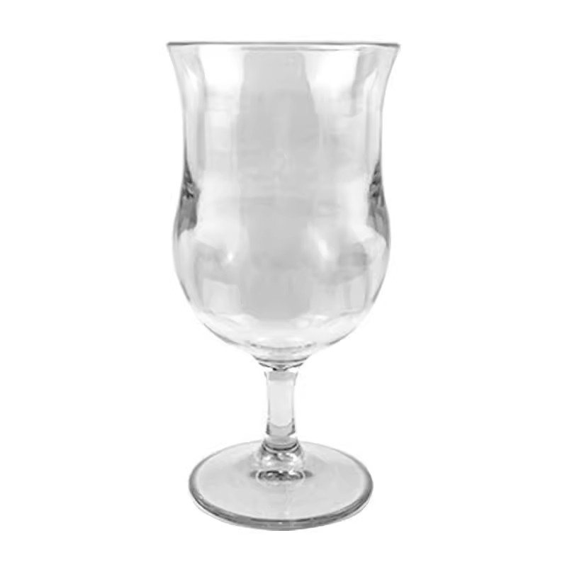 亚克力塑料冷饮品啤酒果汁高脚杯