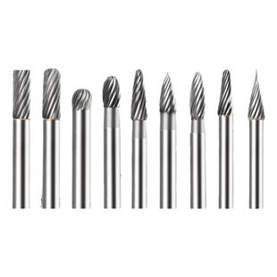 硬质合金旋转锉金属电磨头不锈钢打磨头电动旋转锉刀钻头钨钢铣刀