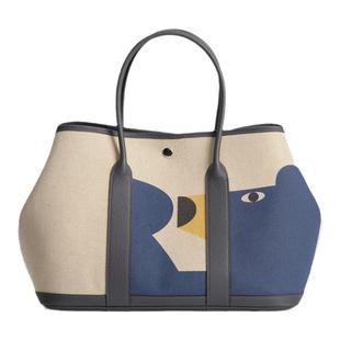 纯手工蜡线制作进口真皮轻奢欧美风大容量女包花园包单肩手提包