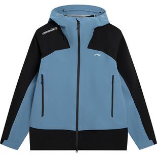 肖战同款李宁户外CF溯｜万龙甲硬壳冲锋衣男女防水防风新款外套