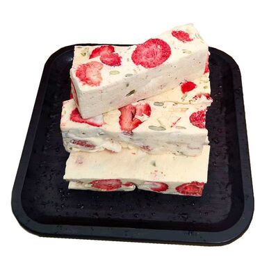 长条草莓羊奶芙网红拉丝雪花酥纯手工传统糕点沙琪玛零食小吃