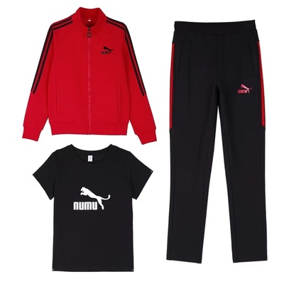 男女休闲三件套2025春秋季运动服