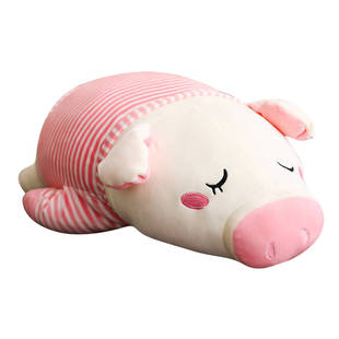 抱着睡觉的娃娃公仔陪你睡觉抱枕女孩懒人大号可爱毛绒玩偶趴趴猪
