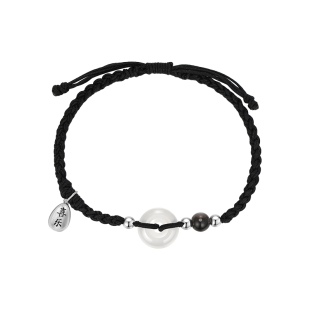 中国黄金央创男生生日情人节礼物送男友老公男士手链男款生S925