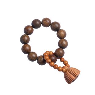 绿檀木手捻绕指小莲蓬橄榄核指尖文玩解压手串女佛珠盘玩手持念珠