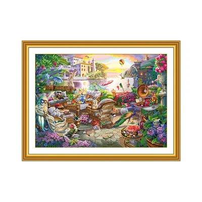 ks十字绣2021新品欧式花园交响曲