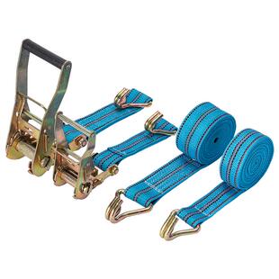 紧绳器货车捆绑带拉紧器双钩耐磨棘轮货物固定带扁带绳快速收紧带