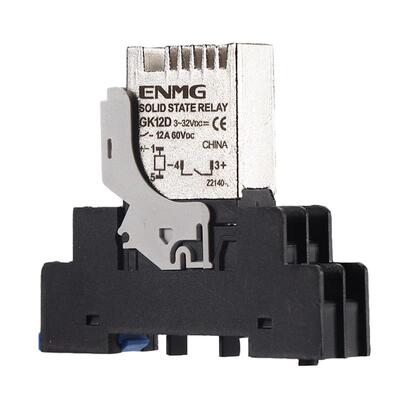 小型固态中间继电器gk12d直流24v