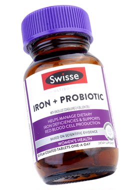 swisse补铁剂补铁补血含vc助吸收